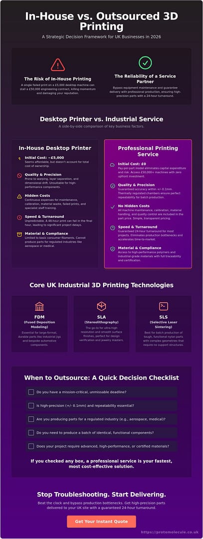 3D Printer UK: Should You Buy Hardware or Hire a Professional Service in 2026?