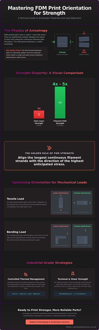 FDM Print Orientation for Strength: An Engineering Guide to Part Durability