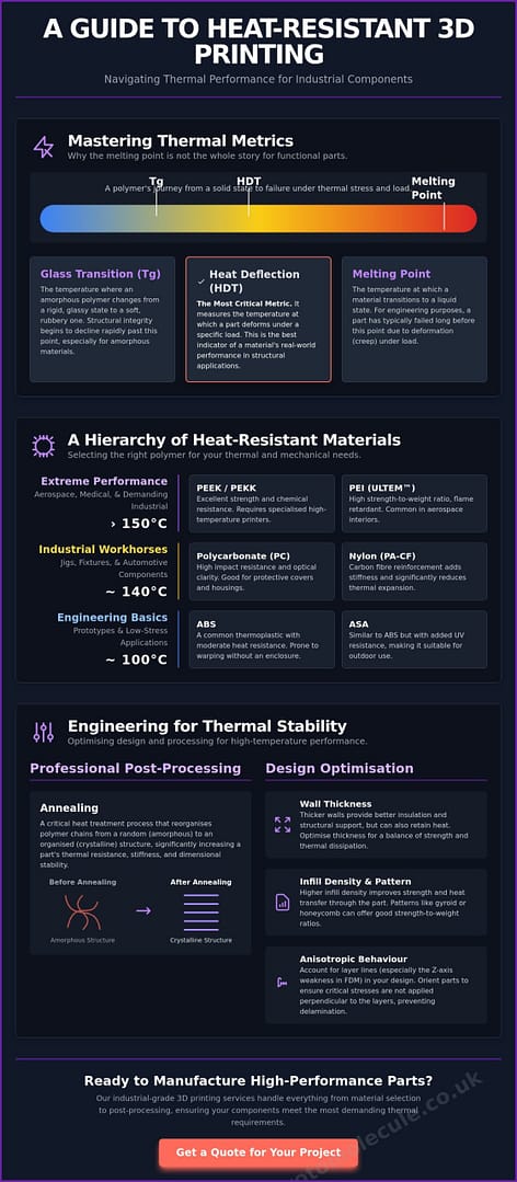 Heat Resistant 3D Printing Materials: A Professional Engineering Guide 2026