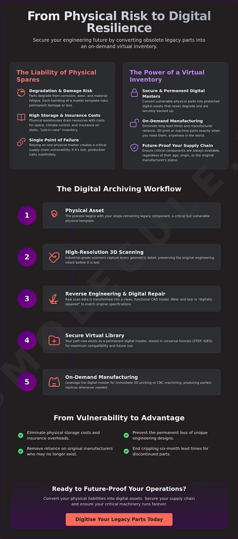 Digital Archiving for Legacy Parts: A Guide to Future-Proofing Engineering