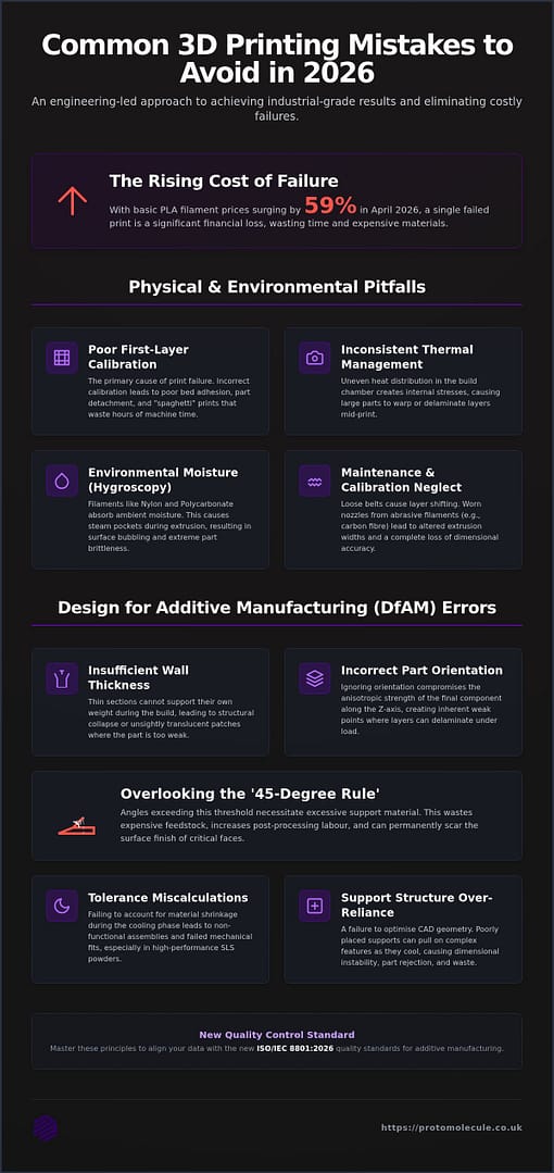 Common 3D Printing Mistakes to Avoid: An Industrial Guide for 2026