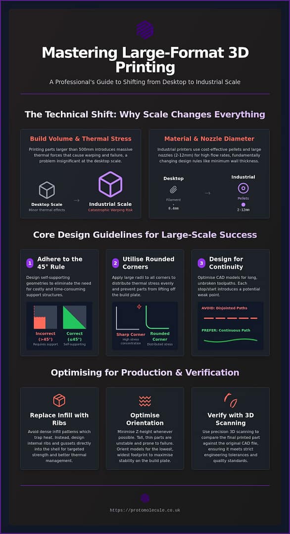 Designing for Large Format 3D Printing: An Industrial Engineering Guide